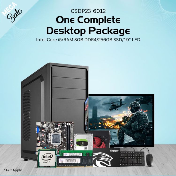 Full Desktop Computer (Intel Core i5 6th Gen. / Ram 8GB DDR4 / Rom ...